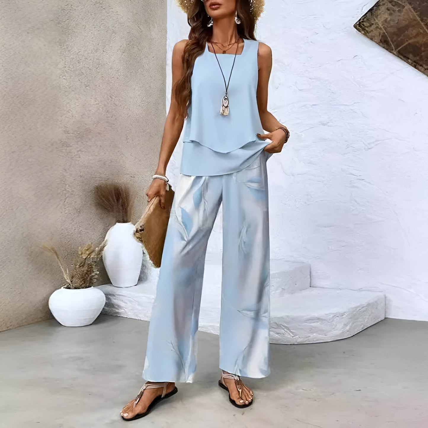 Elisa™ | Ensemble d'Été Élégant