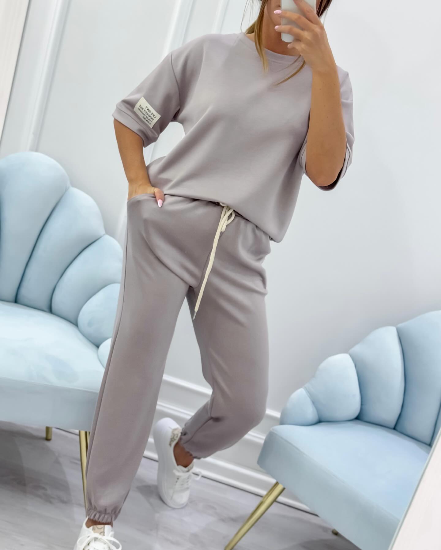 Elise™ | Ensemble lounge à manches courtes