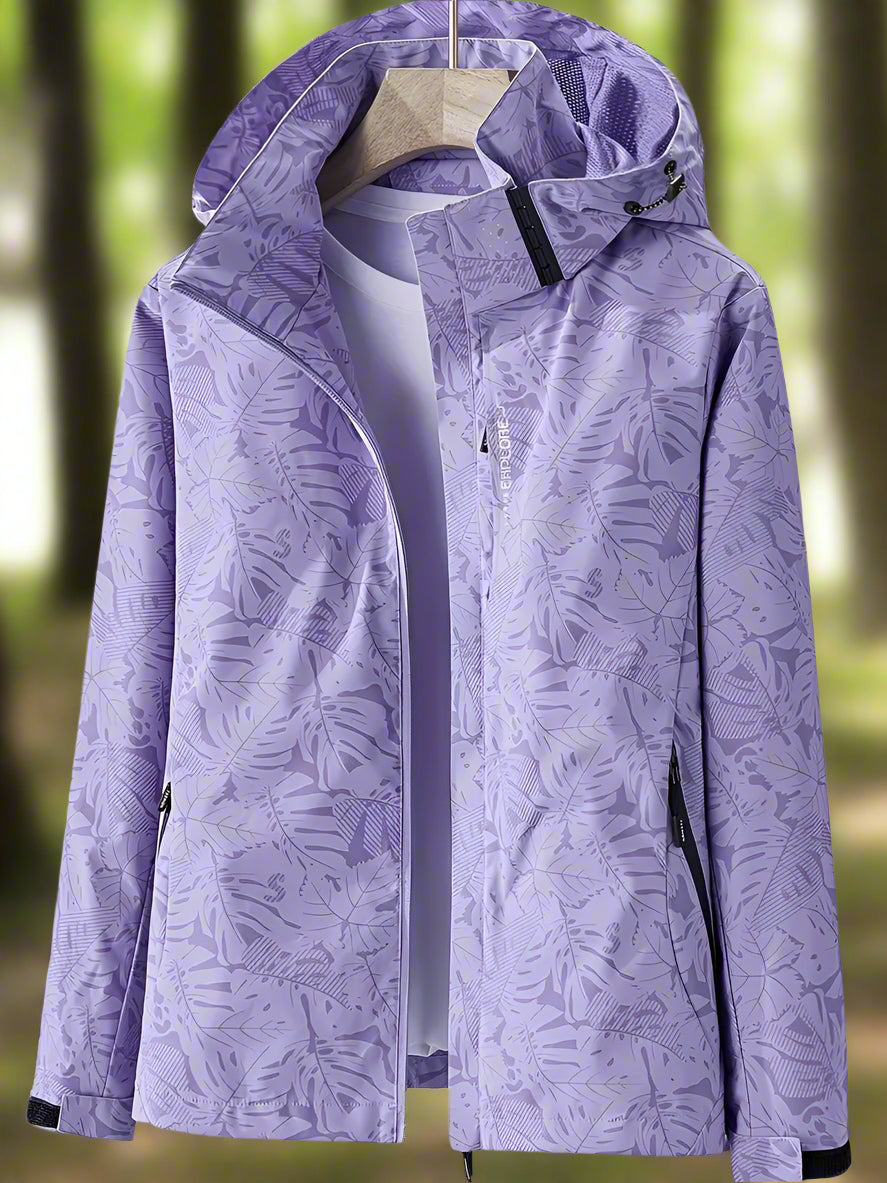 Liora™ | Manteau Imperméable avec Capuche