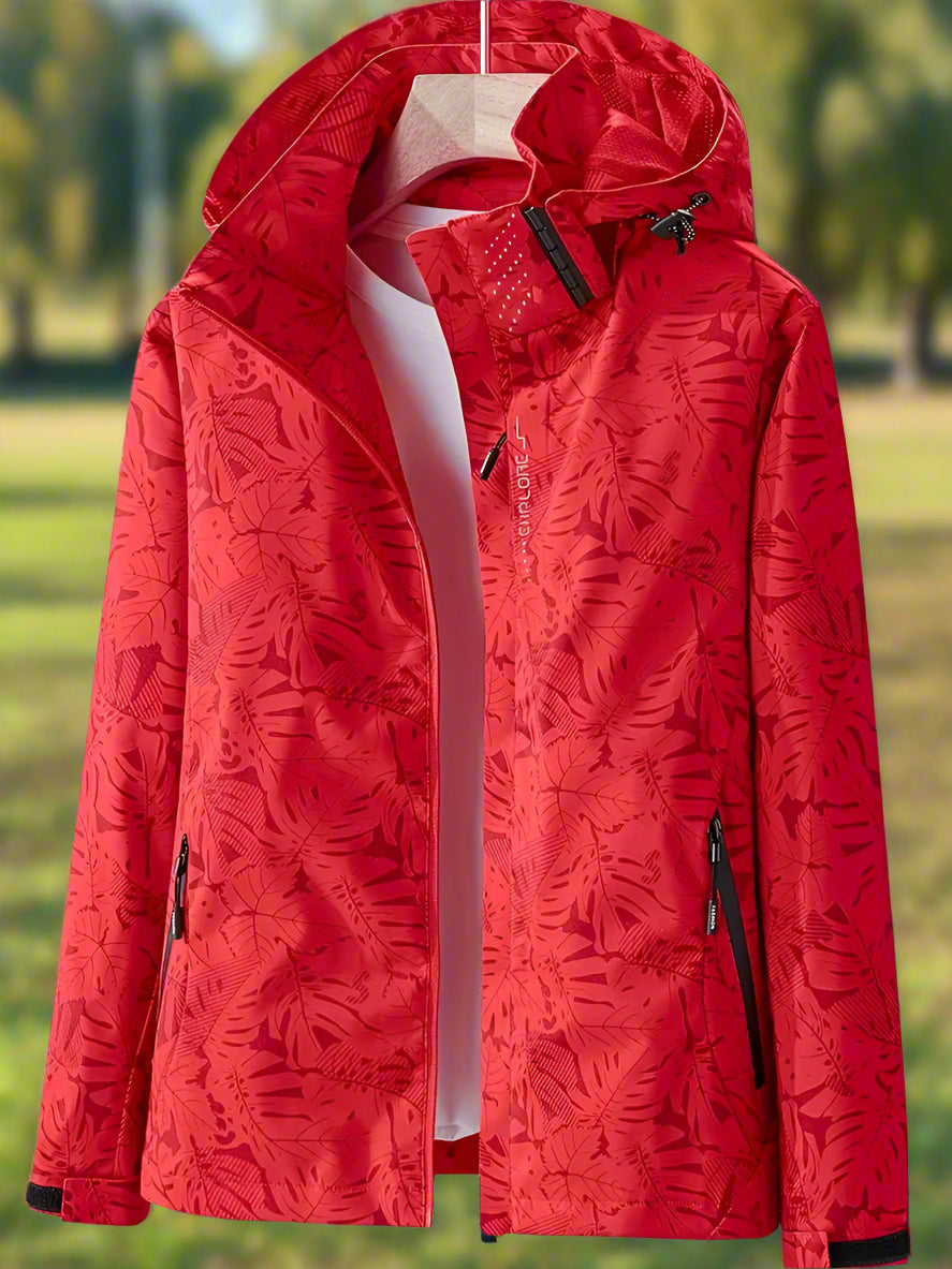 Liora™ | Manteau Imperméable avec Capuche
