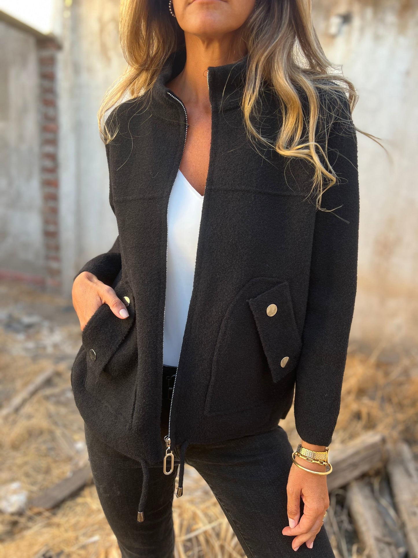 Amalyn™ | Veste Élégante pour Femme à Taille Ajustable
