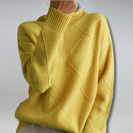 Elena™ | Pull Premium à Col Montant