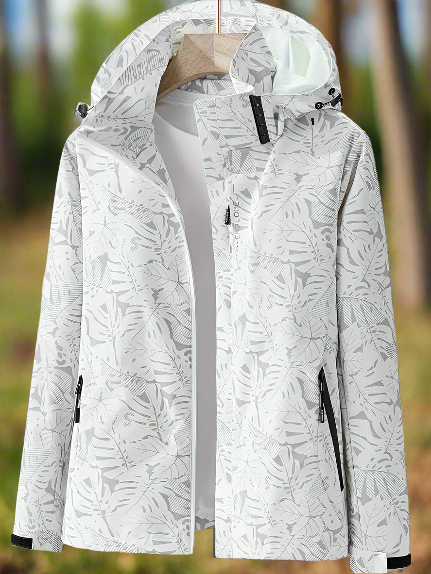 Liora™ | Manteau Imperméable avec Capuche