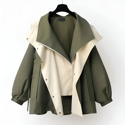 Elvéra™ | Manteau Élégant et Fonctionnel