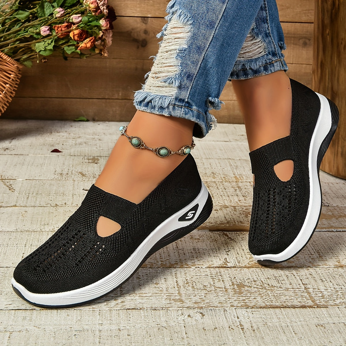 Anna™ | Chaussures Slip-on Respirantes