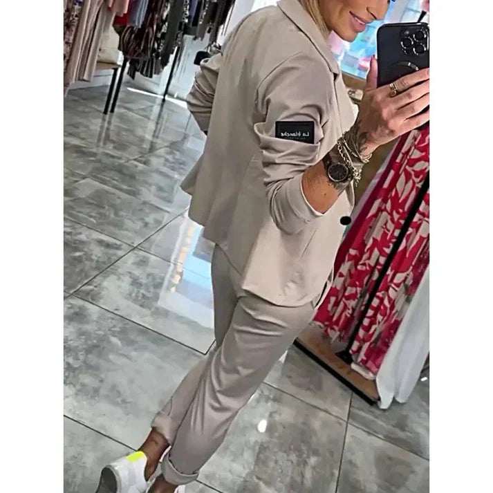 Lauren™ | Ensemble Blazer et Pantalon Chique