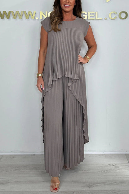 Laney™ | Ensemble Midi Plissé