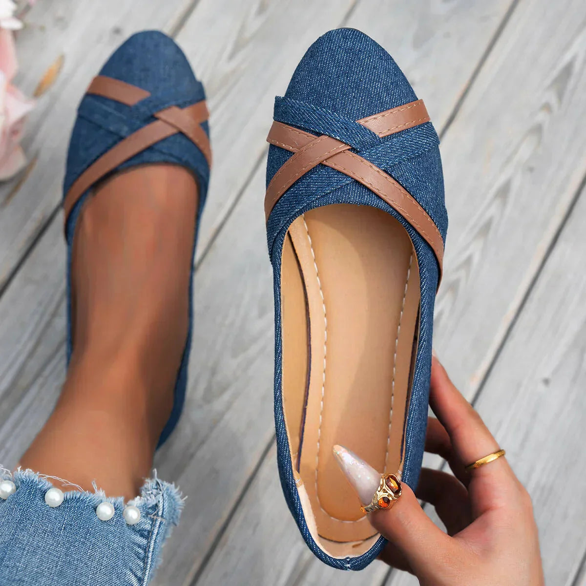 Rachel™ | Chaussures Orthopédiques à Enfiler avec Confort Supplémentaire