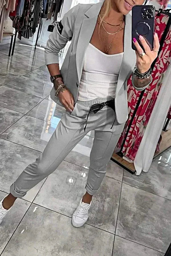 Lauren™ | Ensemble Blazer et Pantalon Chique