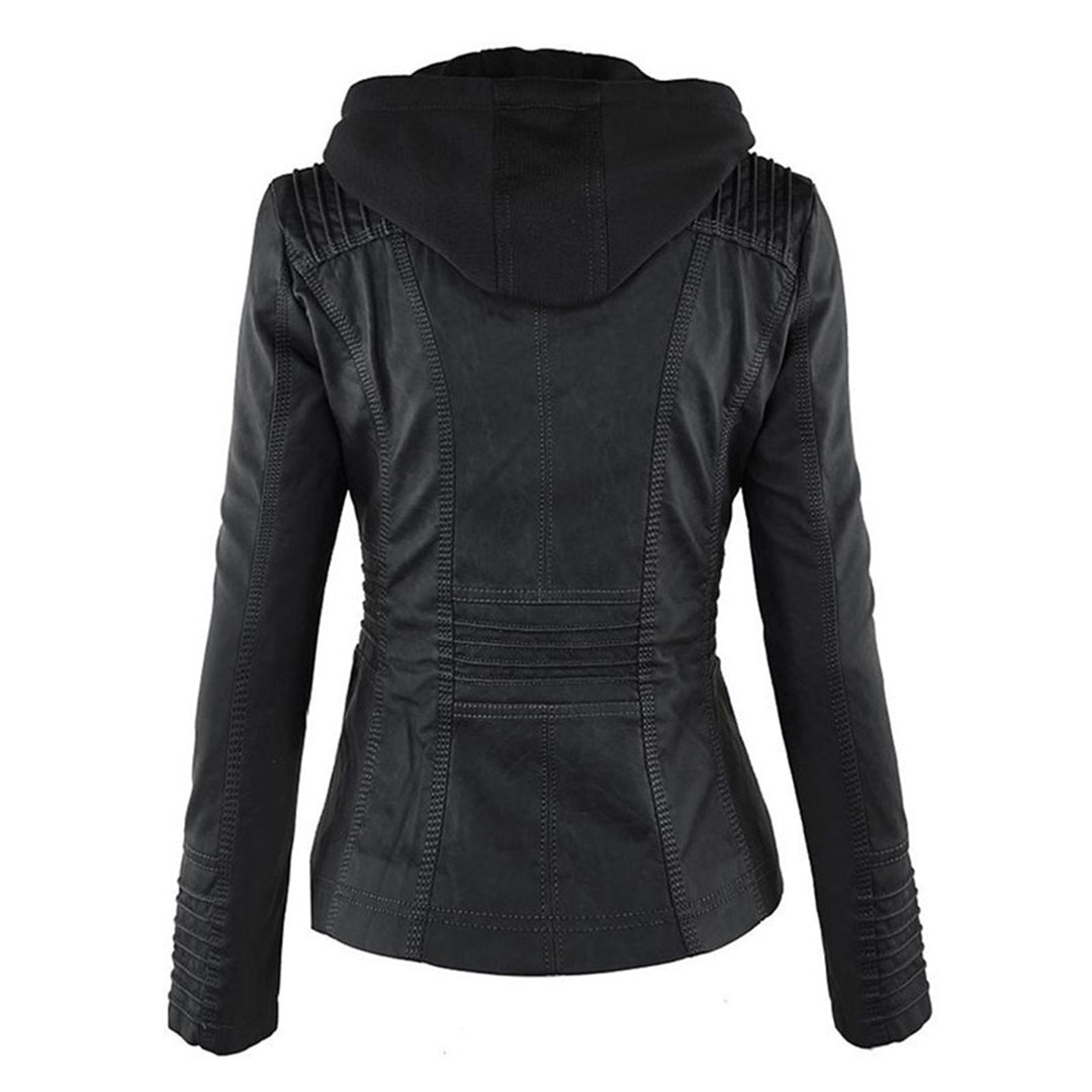 Désirée™ | Veste de motard à capuche