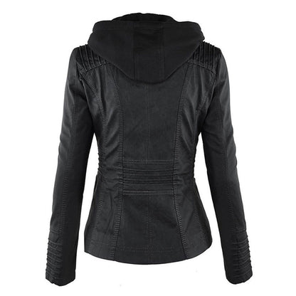 Désirée™ | Veste de motard à capuche