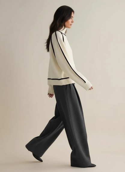 Céline™ | Pull Col Roulé Essential