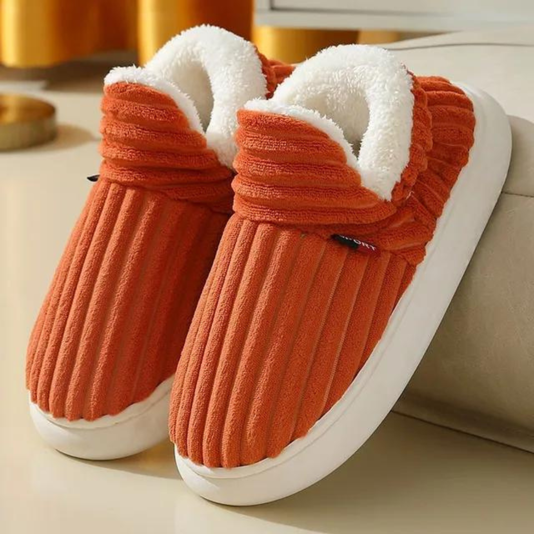Ambre™ | Pantoufles Douces et Luxueuses avec Semelle Antidérapante