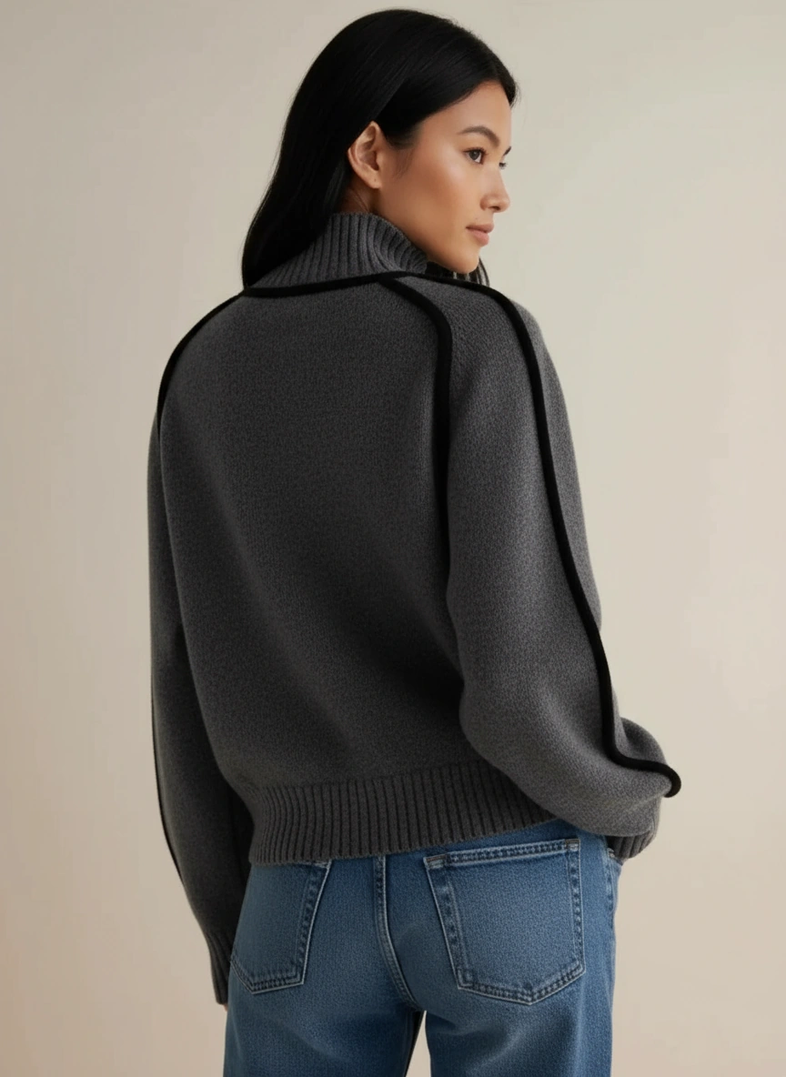 Céline™ | Pull Col Roulé Essential