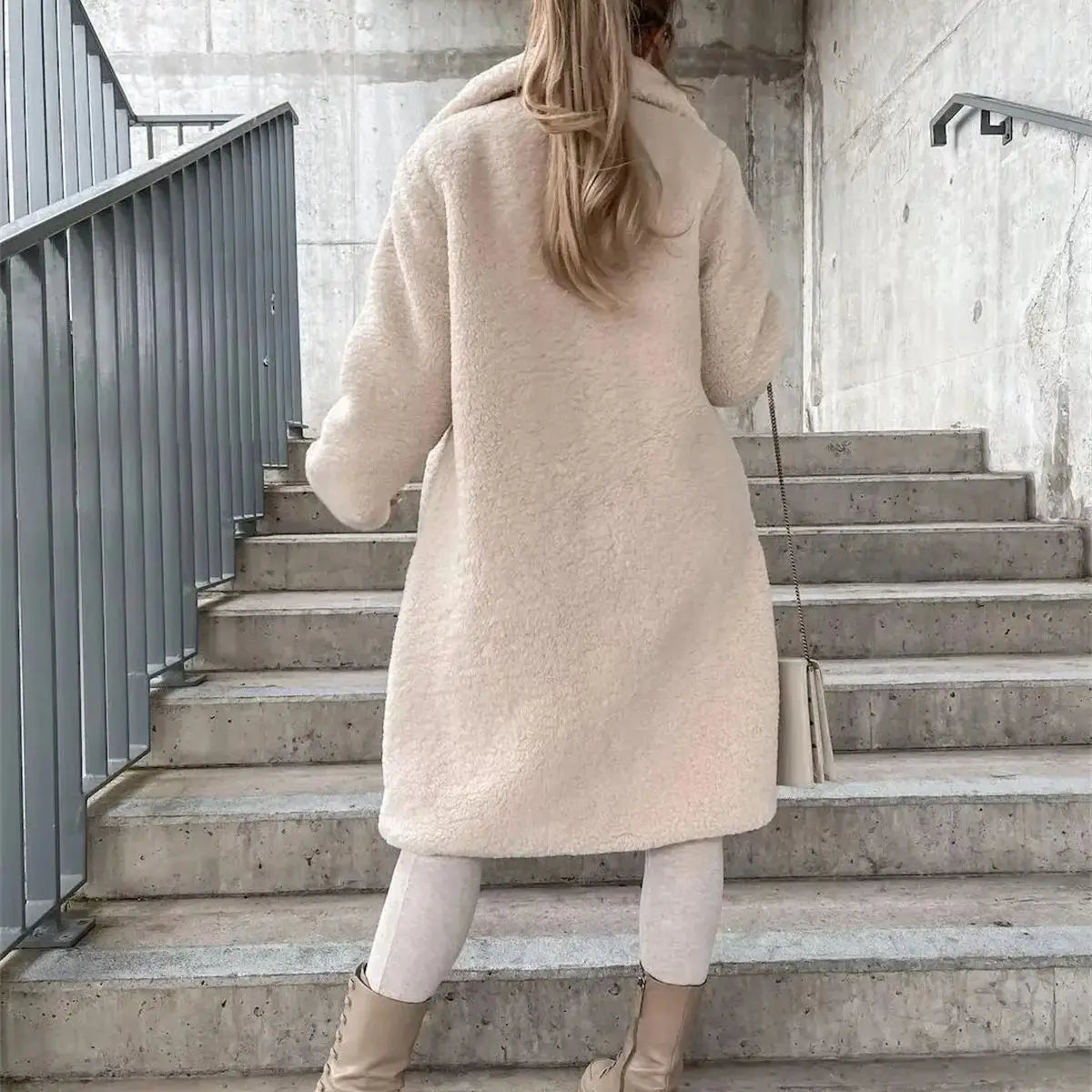 Lina™ | Veste Teddy chaude