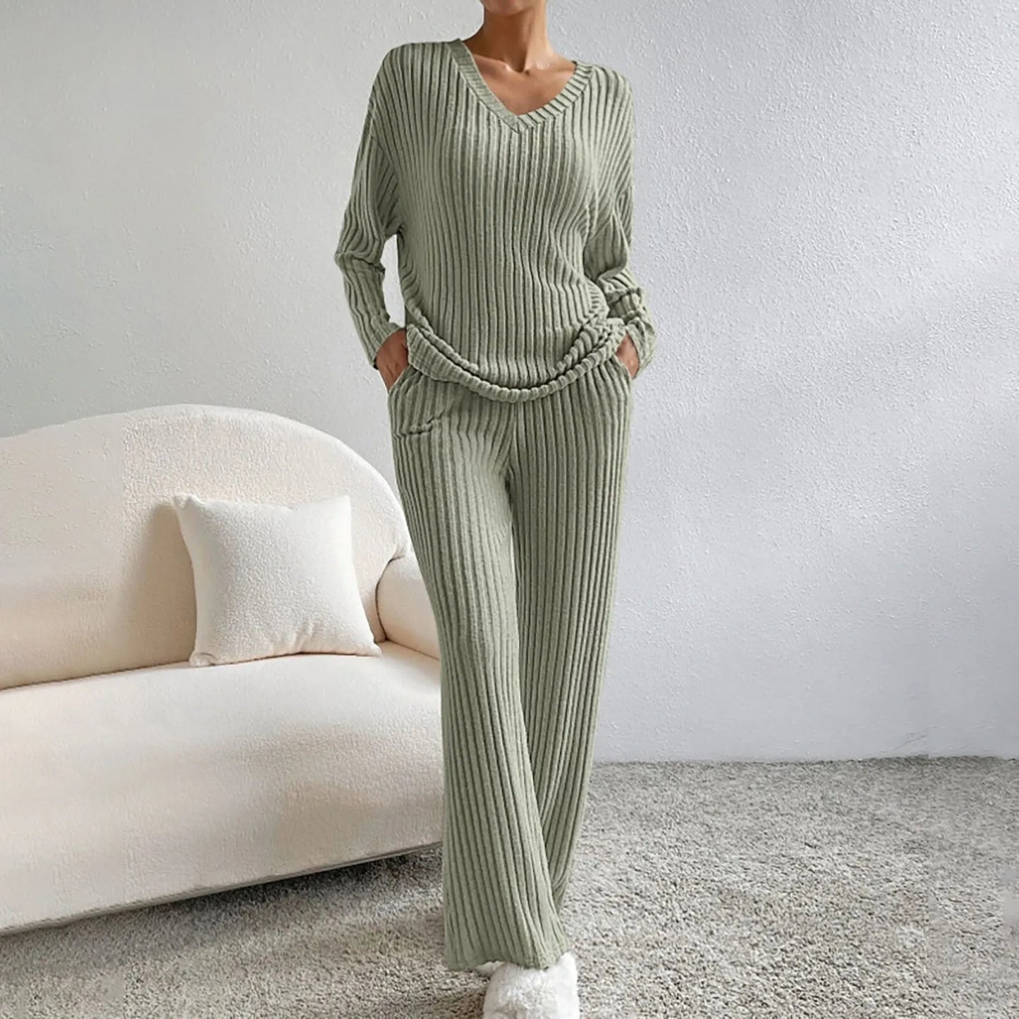 SOLÈNE™ | Ensemble tricoté 2 pièces