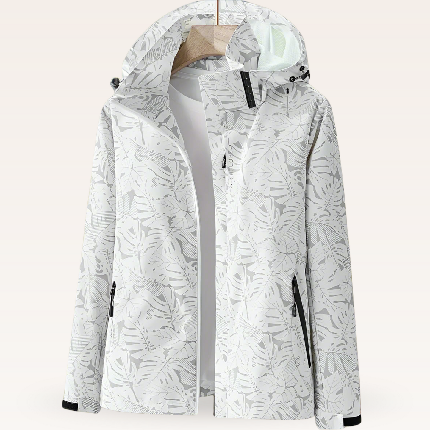 Liora™ | Manteau Imperméable avec Capuche