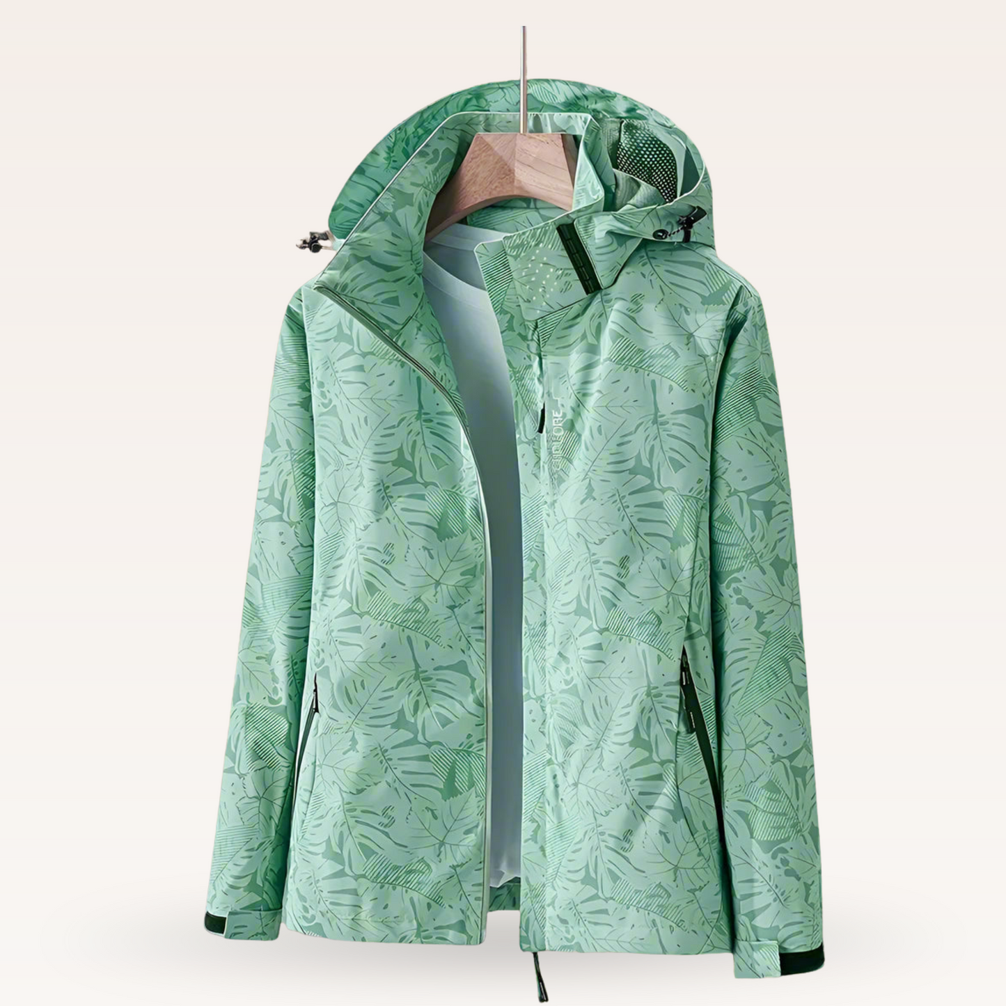 Liora™ | Manteau Imperméable avec Capuche