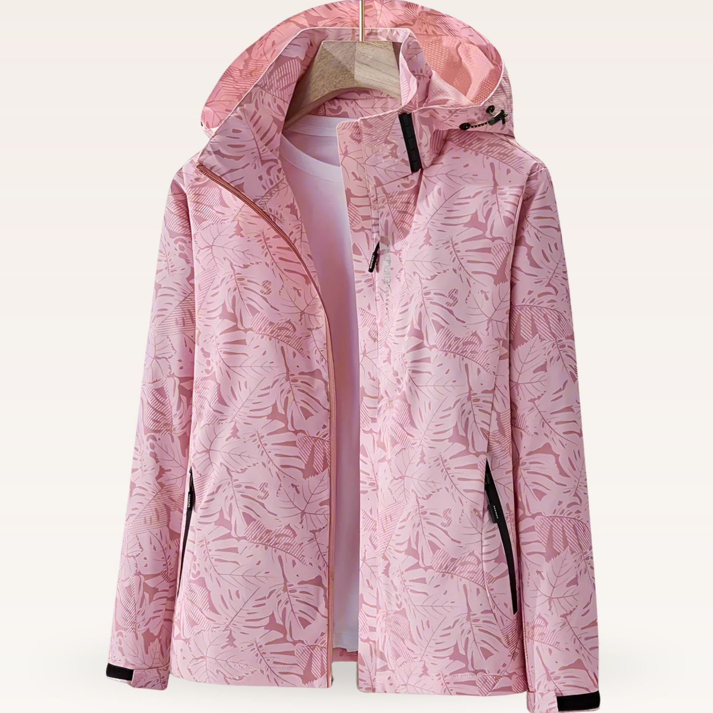 Liora™ | Manteau Imperméable avec Capuche