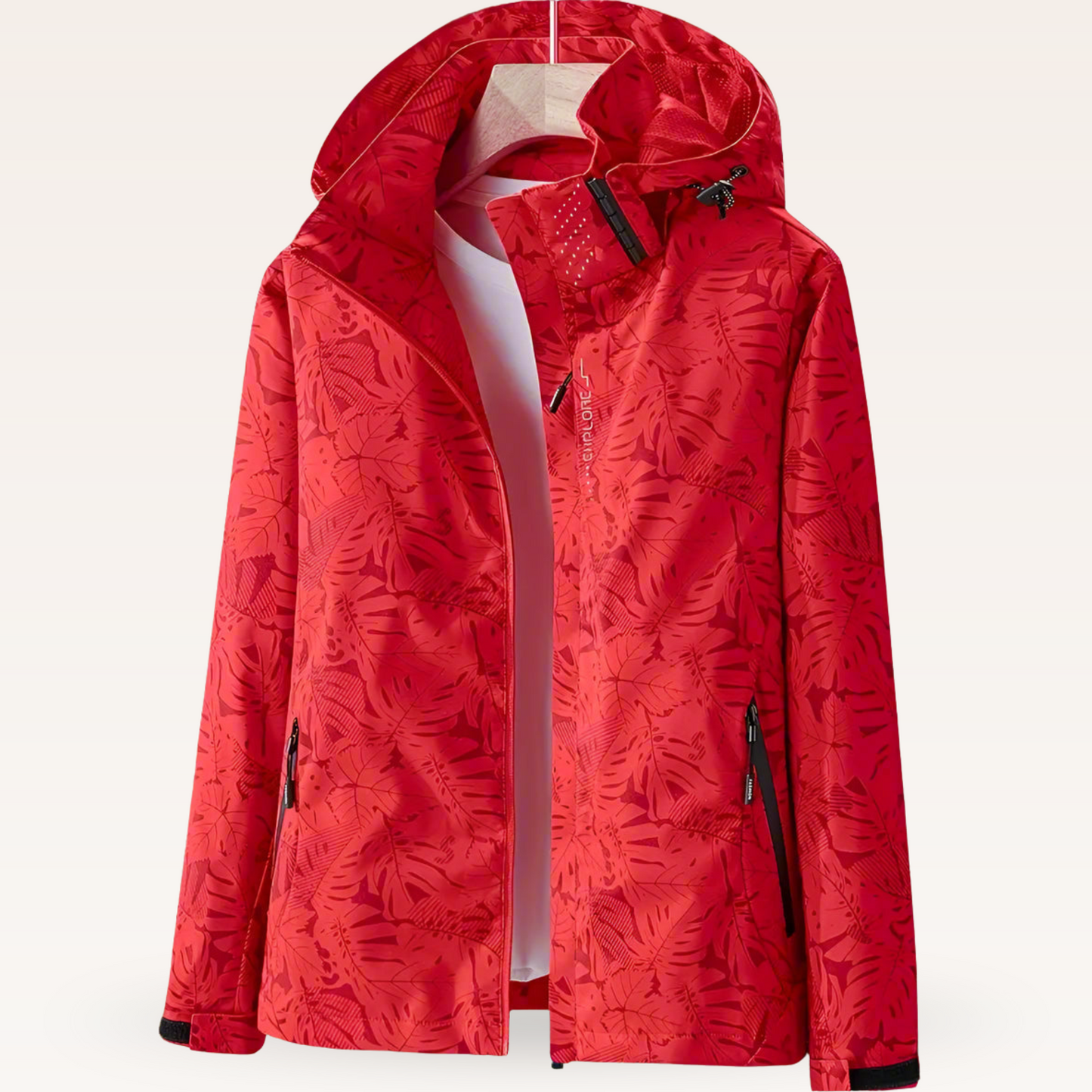 Liora™ | Manteau Imperméable avec Capuche