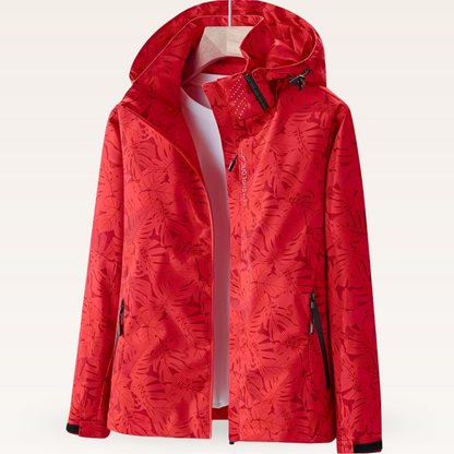 Liora™ | Manteau Imperméable avec Capuche