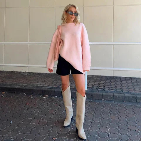 SOLÈNE™ | Pull Doux et Chaud avec Coupe Élégante