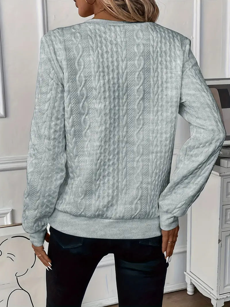 SOLÈNE™ | Pull en Tricot élégant et Stylé