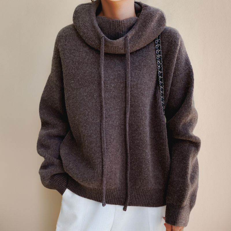 Charlotte™ | Pull d'Automne Doux avec Capuche