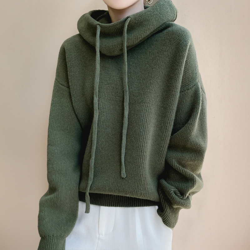 Charlotte™ | Pull d'Automne Doux avec Capuche