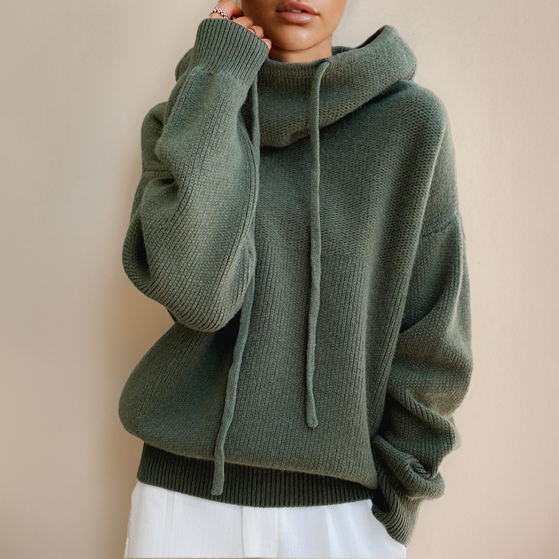 Charlotte™ | Pull d'Automne Doux avec Capuche