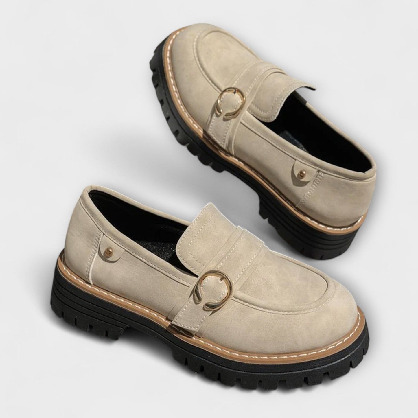 Sylvie™ | Mocassins Décontractés à Bout Rond