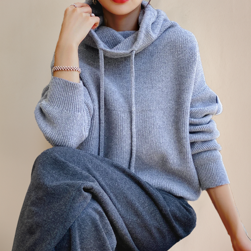 Charlotte™ | Pull d'Automne Doux avec Capuche