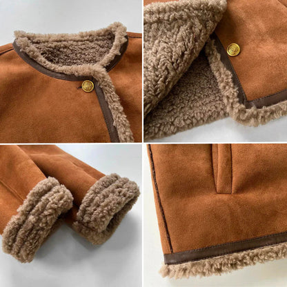 SOLÈNE™ | Veste en Laine d'Agneau de Printemps