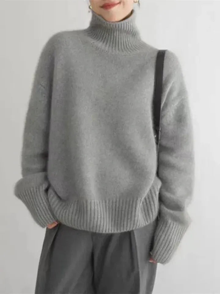 Anna™ | Pull Col Roulé Chaleureux d'Automne