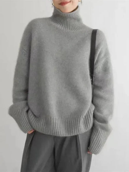 Anna™ | Pull Col Roulé Chaleureux d'Automne