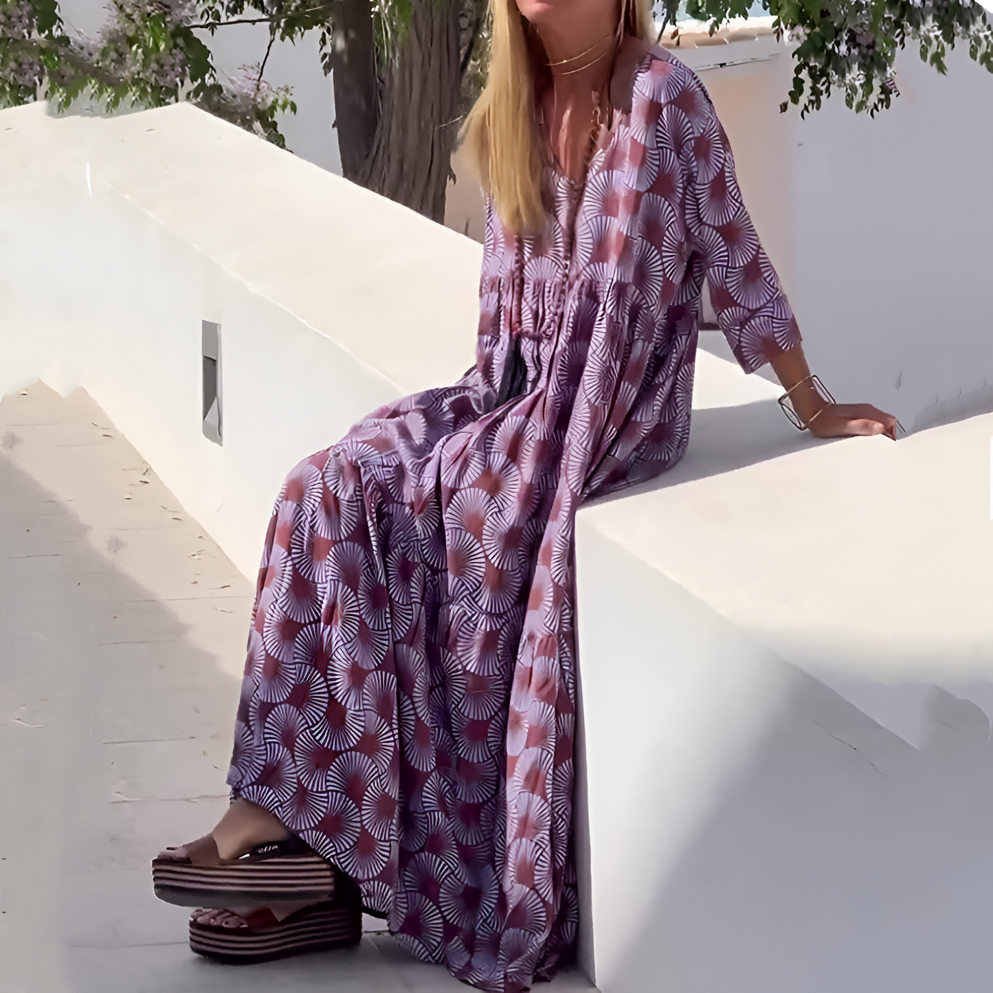 Sofia™ | Robe Maxi Aérienne