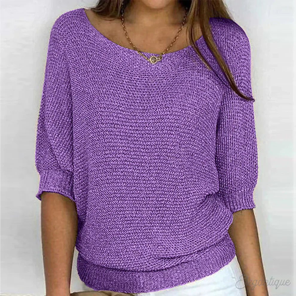 SOLÈNE™ | Pull élégant