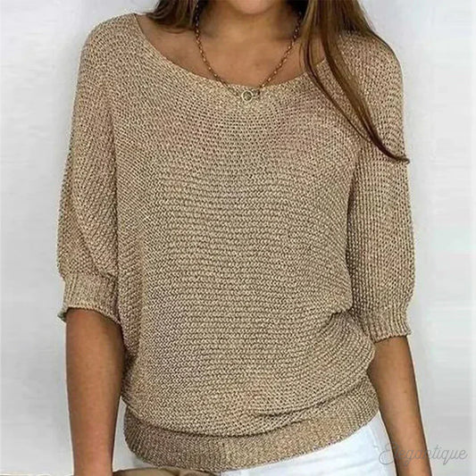 SOLÈNE™ | Pull élégant